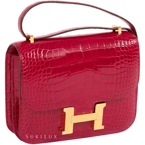 hermes constance iii mini bag|hermes constance bag crocodile.